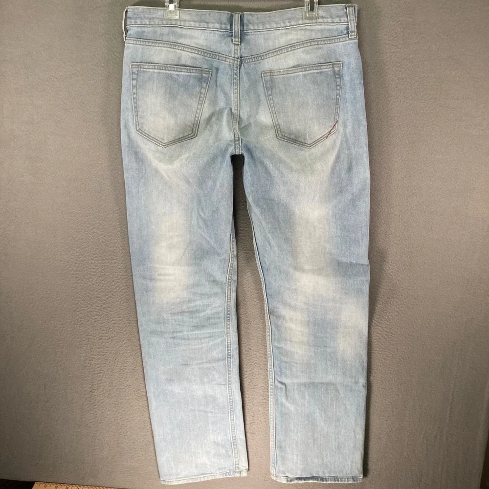 Banana Republic Slim Fit Light Wash Denim Jeans Men Size 34x32‎